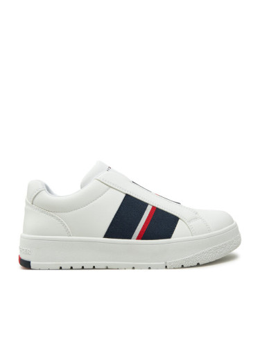 Tommy Hilfiger Сникърси Low Cut Sneaker T3X9-33858-1355 S Бял