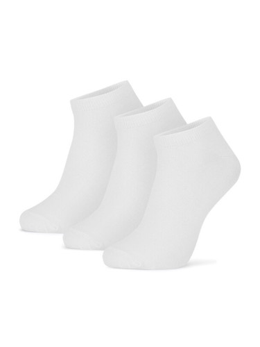 Gino Rossi Къси чорапи 3MB-001-AW24 (3-pack) Бял