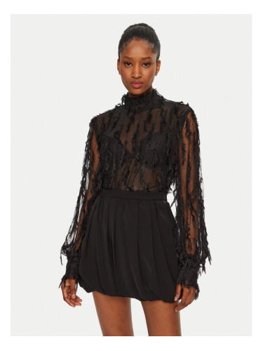 Munthe Блуза 244102824440 Черен Relaxed Fit