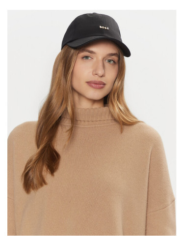 Boss Шапка с козирка Ari-Me 50533367 Черен