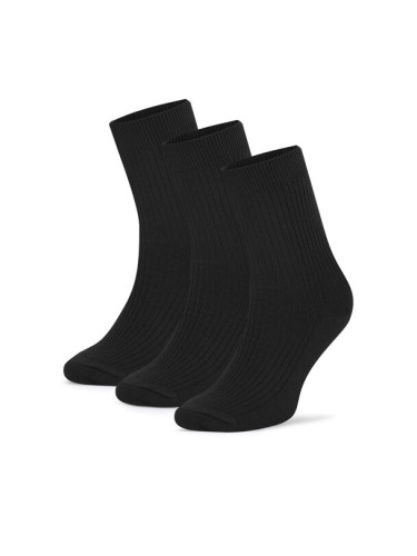 Gino Rossi Дълги чорапи 3MB-003-AW24 (3-pack) Черен