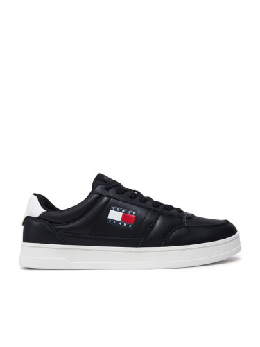 Tommy Jeans Сникърси Tjm The Greenwich New Ess EM0EM01574 Черен