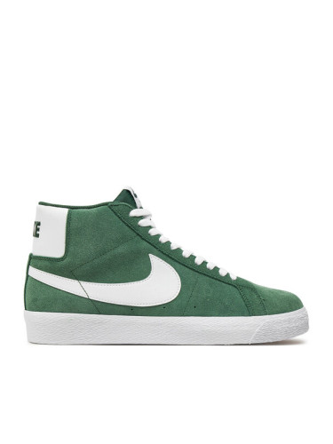 Nike Сникърси Sb Zoom Blazer Mid FD0731 300 Зелен