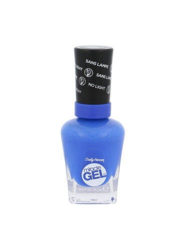 Sally Hansen Miracle Gel Лак за нокти за жени 14,7 ml Нюанс 360 Tidal Wave