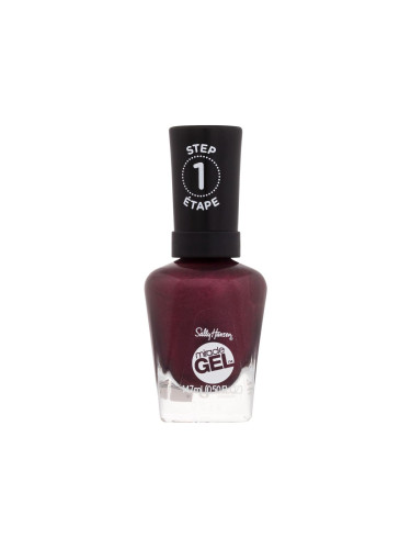 Sally Hansen Miracle Gel Лак за нокти за жени 14,7 ml Нюанс 482 Walk The Wine