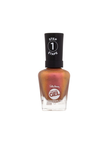 Sally Hansen Miracle Gel Лак за нокти за жени 14,7 ml Нюанс 382 Sundown Socialite