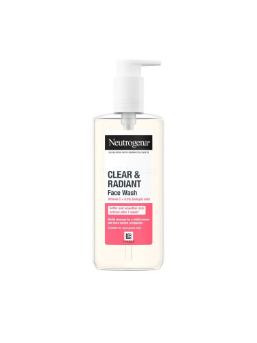 Neutrogena Clear & Radiant Face Wash Почистващ гел 200 ml