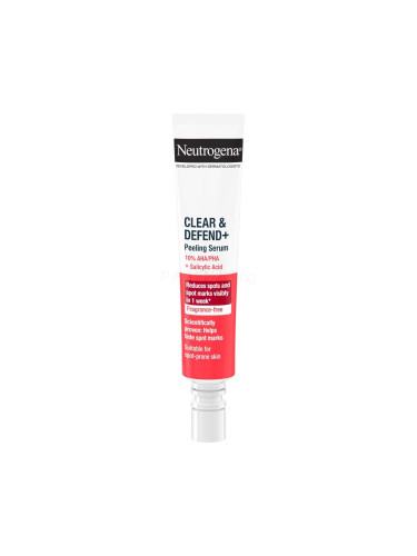 Neutrogena Clear & Defend+ Peeling Serum Серум за лице 30 ml