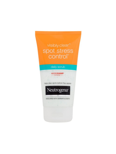 Neutrogena Visibly Clear Spot Stress Control Daily Scrub Ексфолиант 150 ml