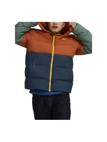 PUMA Power Hooded Down Puffer Jacket Multicolor