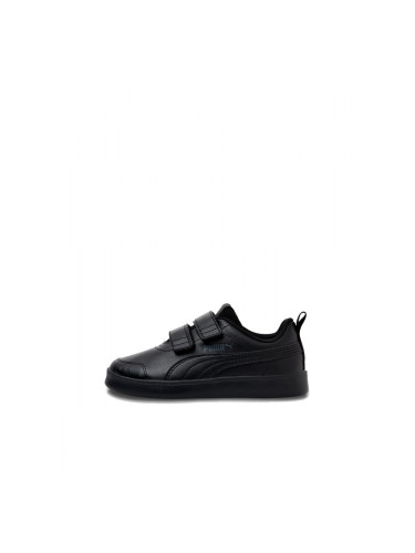 PUMA Courtflex Infants All Black