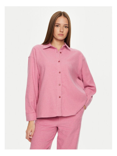 American Vintage Риза Vylow VYL06AH24 Розов Loose Fit