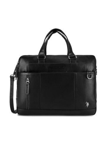 U.S. Polo Assn. Чанта за лаптоп BIUXT5738MVP Черен