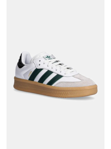 Кожени маратонки adidas Originals Samba XLG в бяло IE9181