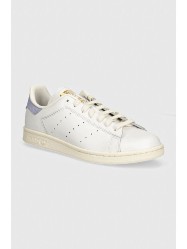 Кожени маратонки adidas Originals Stan Smith в бяло IG1340