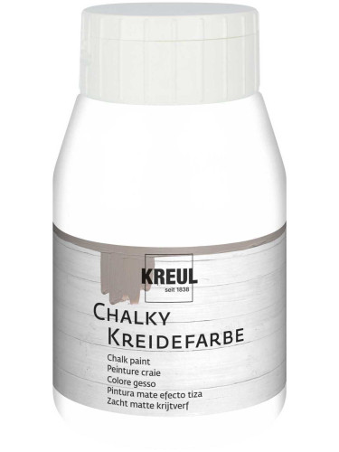 Kreul Chalky Тебеширена боя Snow White 500 ml 1 бр