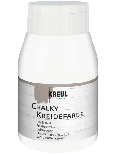 Kreul Chalky Тебеширена боя White Cotton 500 ml 1 бр