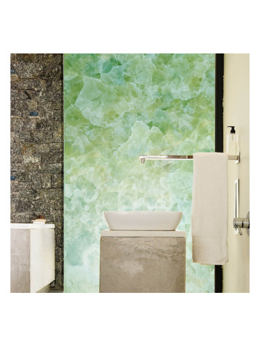 Декоративен панел с подсветка Quarzo Verde