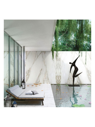 Декоративен панел с мраморен ефект Calacatta Gold