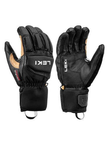 Leki Griffin Pro 3D Black/Tan 9,5 СКИ Ръкавици