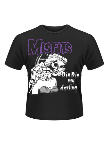 Misfits Риза Die Die My Darling Black L