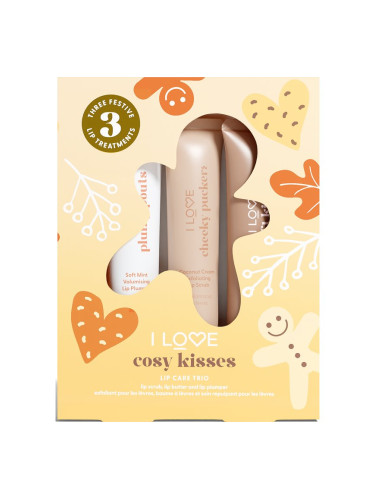 I love... Cosy Kisses подаръчен комплект за устни