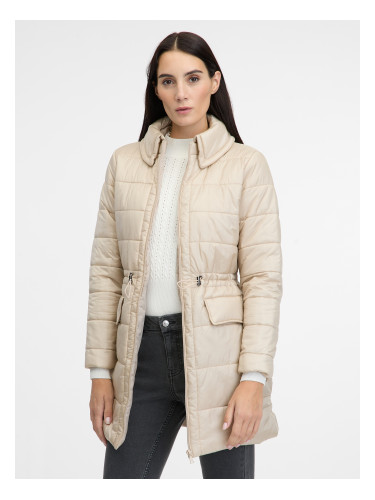 Cream women's winter jacket ORSAY - Women's