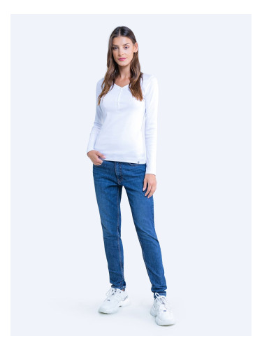 Big Star Woman's Shirt_ss_slim Trousers 115541  Denim-449