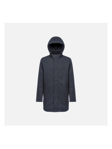 Men's Dark Blue Quilted Jacket Geox Aurelio - Men's