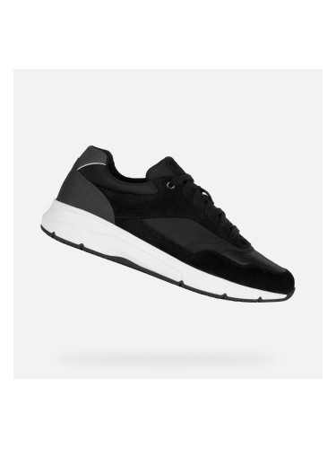 Black men's sneakers Geox Radente - Men's