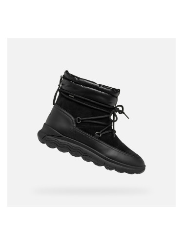 Black women's ankle boots Geox Spherica 4X4 Abx - Women's