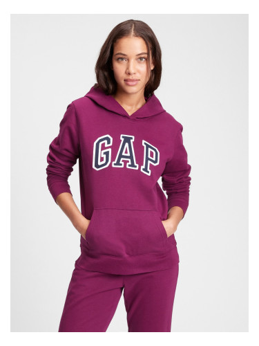 Burgundy women's sweatshirt GAP Logo