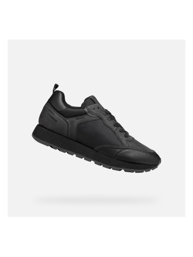 Black men's sneakers Geox Partenio - Men's