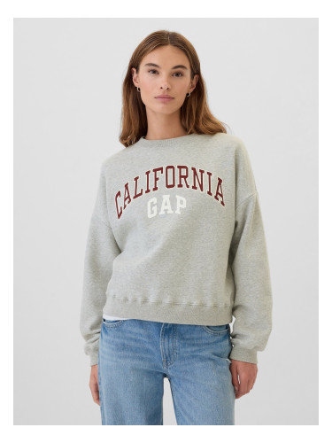 GAP Oversize sweatshirt with logo - Women's