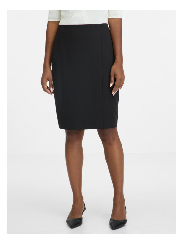 Black women's knee-length pencil skirt ORSAY - Women's