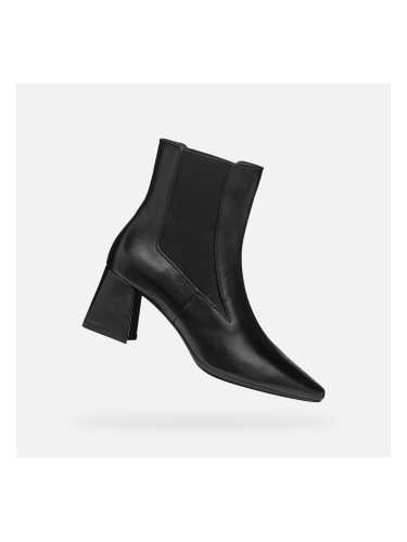 Black women's ankle boots Geox Giselda - Women's