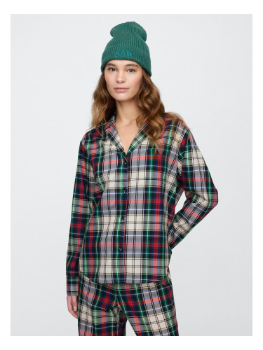 GAP Oversize poplin pajama shirt - Women's