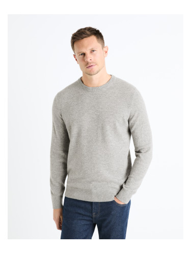 Celio Cashmere Sweater Jecloud - Mens