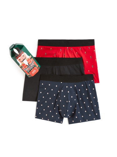 Celio Gift set of boxers Nutcracker, 3pcs - Men's