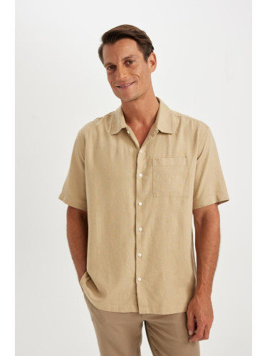 DEFACTO Relax Fit Polo Neck Short Sleeve Shirt