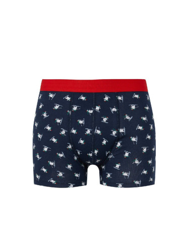 DEFACTO Men's Christmas Themed Boxer