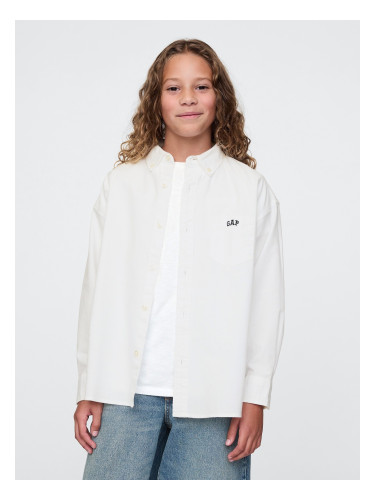 GAP Children's Oversize Oxford Shirt - Boys