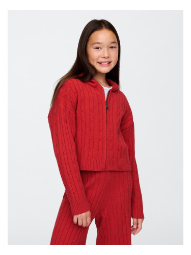 GAP Children's zip sweater CashSoft - Girls