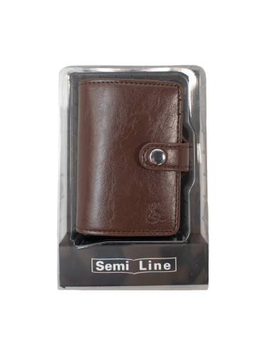 Semiline Unisex RFID Wallet P8296-3