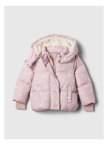 GAP Baby quilted waterproof jacket - Girls