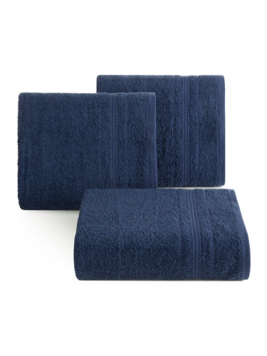 Eurofirany Unisex's Towel 424107 Navy Blue