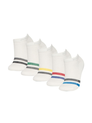 DEFACTO Boy's 5-Piece Cotton Booties Socks