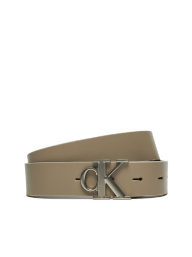 Calvin Klein Jeans Дамски колан Mono Pl Rev Lthr Belt K60K612288 Кафяв