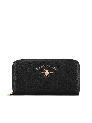 U.S. Polo Assn. Портфейл WIUXT6207WVP Черен