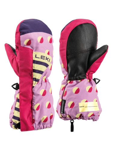 Leki Little Paw Mitt Long Orchid/Berry 3 СКИ Ръкавици